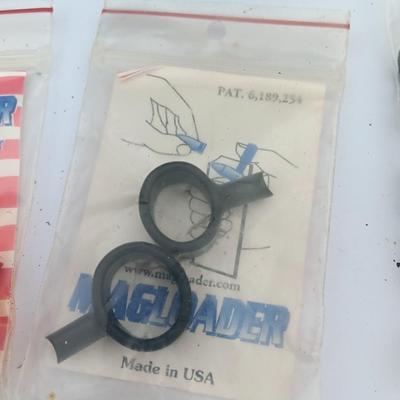 Leather holster - Gun auto loading items - stripper clips and more