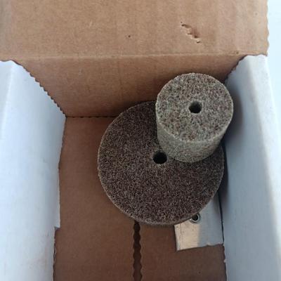 Pneumatic mini die grinder with grinding wheels and more