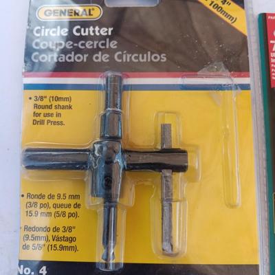 Variety of new in the package tools and accessories