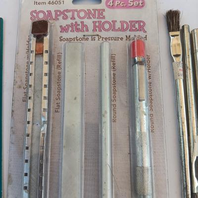 Variety of new in the package tools and accessories