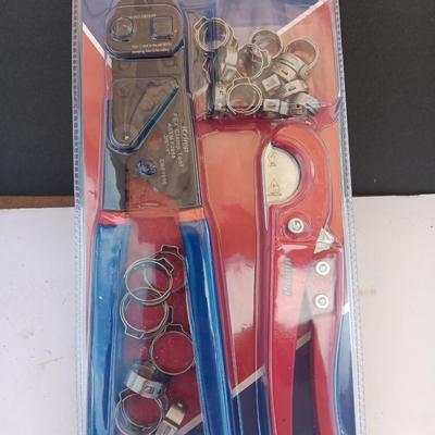 Brand new iCrimp PEX pipe Cinch & Removal Toolset with sharkbite fitting