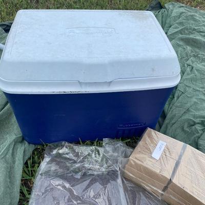 Mosquito Barrier, New British Dark Wool Blanket and Other Camp Out Items