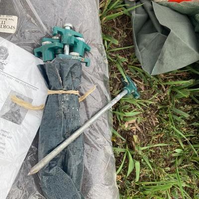 Mosquito Barrier, New British Dark Wool Blanket and Other Camp Out Items