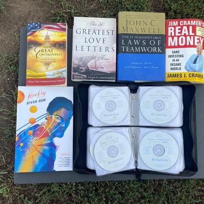 A Variety of Different Books and the Entire Bible on CD