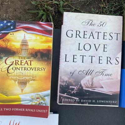 A Variety of Different Books and the Entire Bible on CD