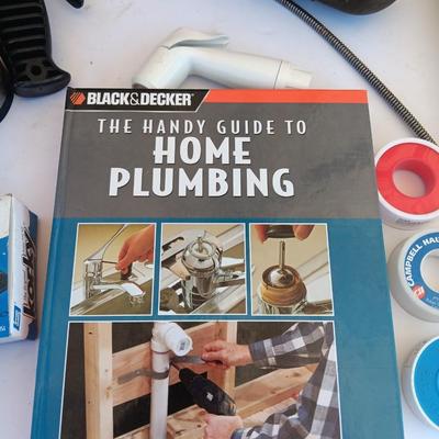 Home plumbing repair - new caulk stripping - Drain snake - How to book and other plumbing supplies