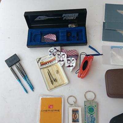 "Nightstand drawer" Piranha Sunglasses - glasses cases - Dart set - Harley stickers and much more