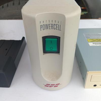 Computer drive - USB Charing system new in box - and a American power conversion box / Powercell
