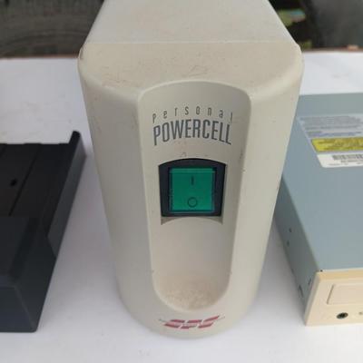 Computer drive - USB Charing system new in box - and a American power conversion box / Powercell