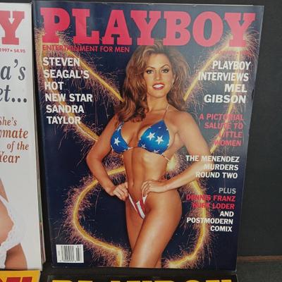 Playboy magazines