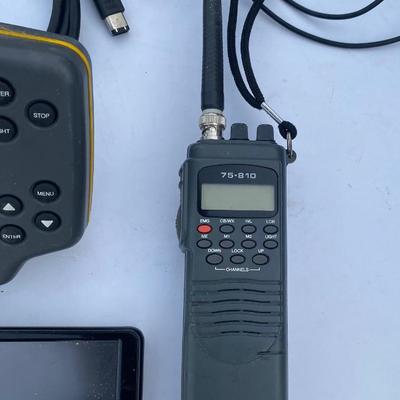 Garmin GPS Tools, Midland Scanner, Humminbird Wide 100 Depthfinder Head Unit and More