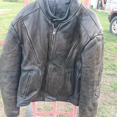Classic Leather size 50 Motorcycle Jacket liner inside