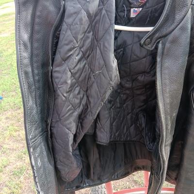 Classic Leather size 50 Motorcycle Jacket liner inside