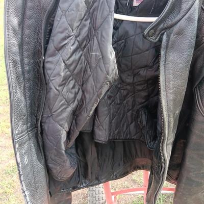 Classic Leather size 50 Motorcycle Jacket liner inside