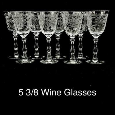 FOSTORIA ~ Navarre Clear ~ 4 Piece Service For 8 ~ (32 Pieces)