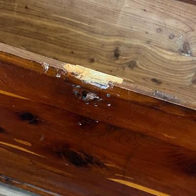 Solid Wood Mahogany Cedar Chest ~ *Read Details