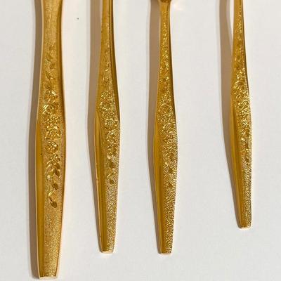 CARLYLE SILVER ~ “Golden Bouquet” ~ Gold Electroplate