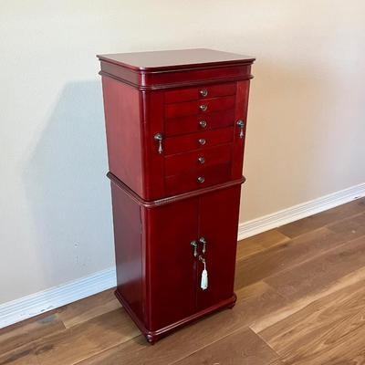 Cherry Jewelry Armoire ~ *Read Details