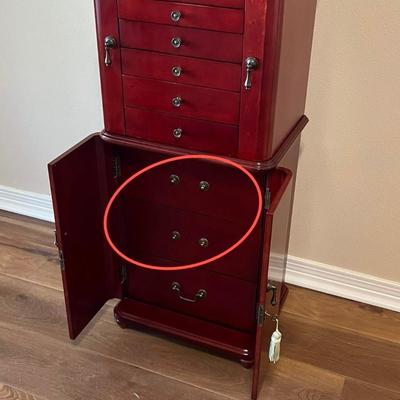 Cherry Jewelry Armoire ~ *Read Details