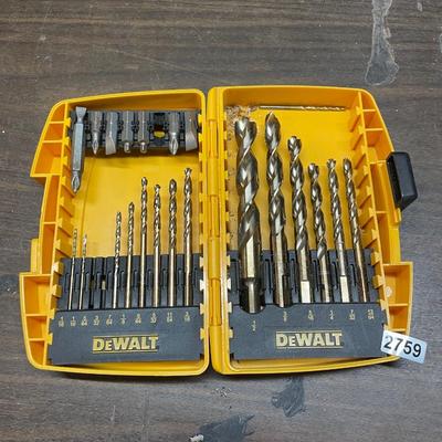 DeWalt wood drill bits