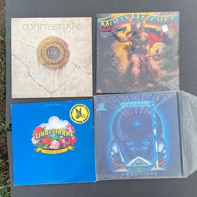 Vintage Albums on Vinyl *Molly Hatchet, Whitesnake,, Journey, & Lindisfarne