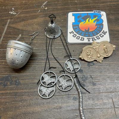 Wind chime & tea strainer