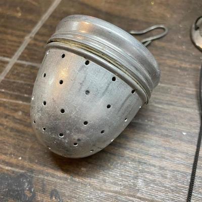 Wind chime & tea strainer