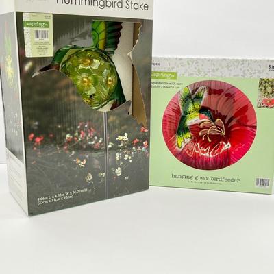Outdoor Hummingbird Garden Decor
