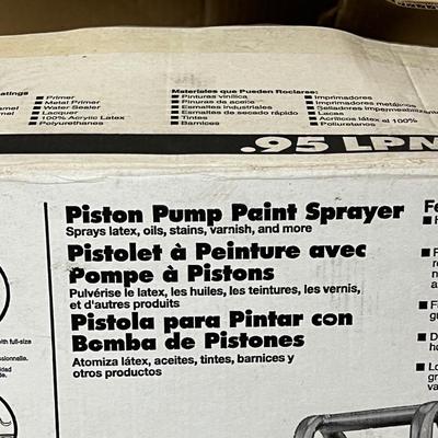 WAGNER ~ Twin Stroke 9135 ~ Piston Pump Paint Sprayer ~ NIB