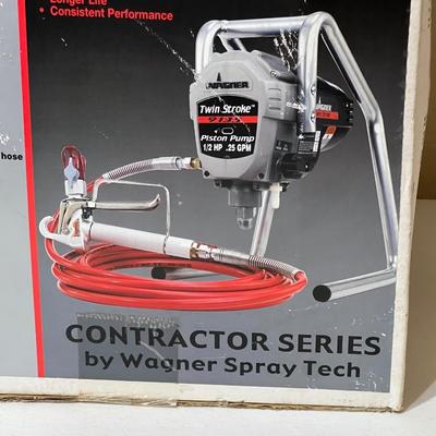 WAGNER ~ Twin Stroke 9135 ~ Piston Pump Paint Sprayer ~ NIB