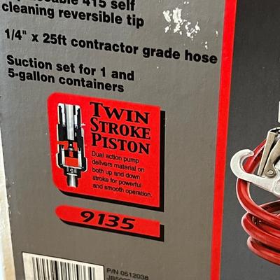 WAGNER ~ Twin Stroke 9135 ~ Piston Pump Paint Sprayer ~ NIB