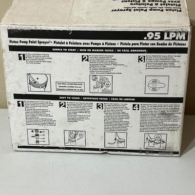 WAGNER ~ Twin Stroke 9135 ~ Piston Pump Paint Sprayer ~ NIB