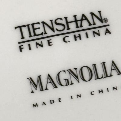 TIENSHAN ~ Magnolia ~ 3 Pc Service For 10 ~ (32 Pieces Total)