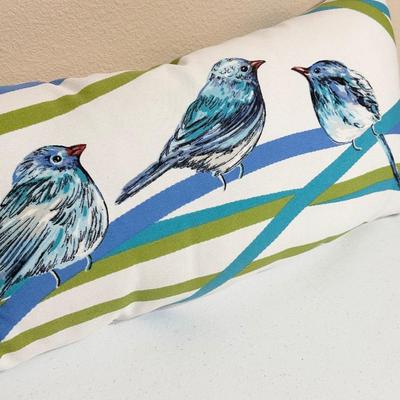 Three (3) ~ New Spring Bird Theme Pillows
