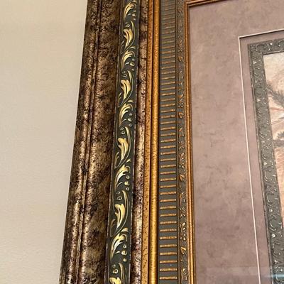 5FT Large Floral Framed Print