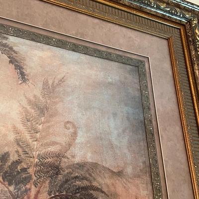 5FT Large Floral Framed Print