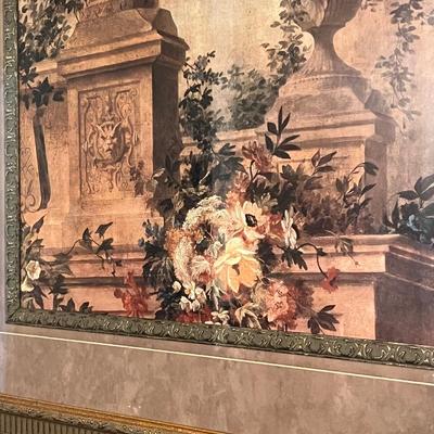 5FT Large Floral Framed Print