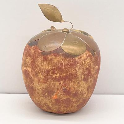 Mexican Pottery With Copper Accents ~ Fruit Centerpiece ~ Six (6) Piece Set