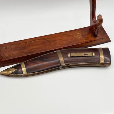 16" Dhankutte Hand Carved Khukuri