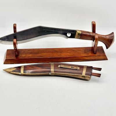 16" Dhankutte Hand Carved Khukuri