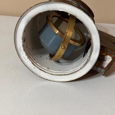 Brass & Copper Binnacle and Compass ~