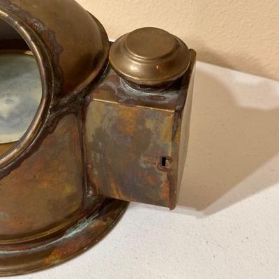 Brass & Copper Binnacle and Compass ~