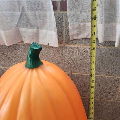 Large Lighted Pumpkin Blow Mold 29"