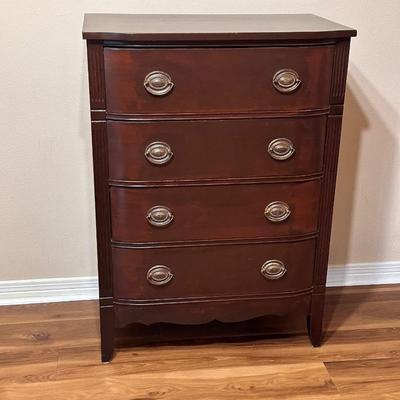 Solid Wood 4 Drawer Chest