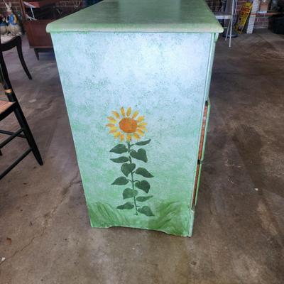 2 Hand Painted Dressers Chests