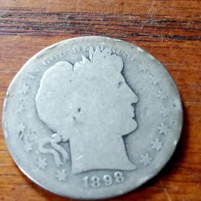 LOT 82 EARLY SAN FRANSISCO SILVER HALF DOLLAR
