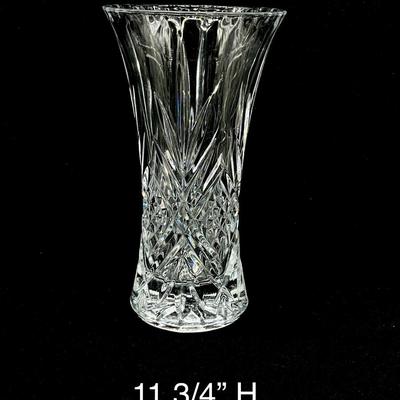 Assortment Of Eight (8) Pieces Of Cut Crystal/Glass