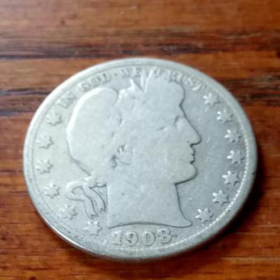 LOT 83 1908-O HALF DOLLAR