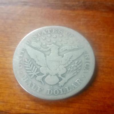 LOT 84 1913-S BARBER HALF DOLLAR
