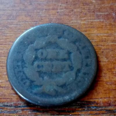 LOT 85 1847 LARGE CENT